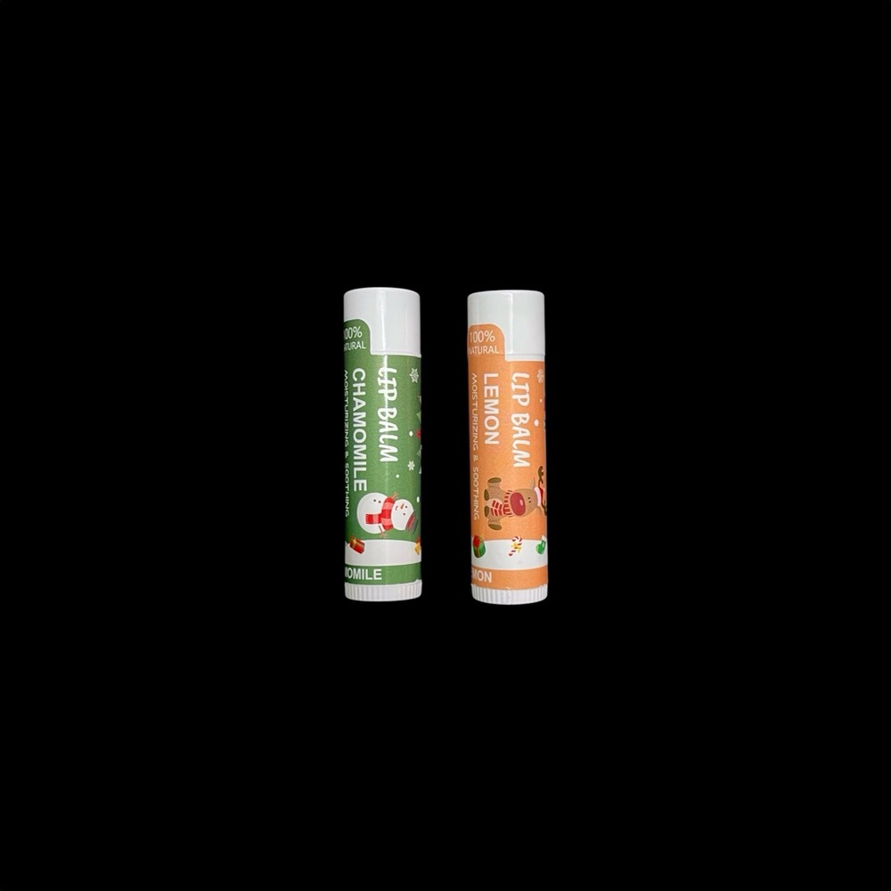Christmas Themed Lip Balm Duo Set